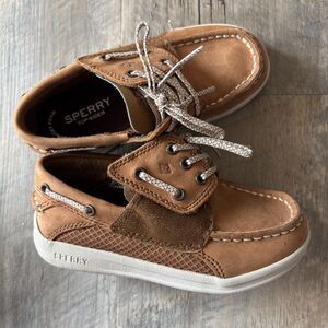 SPERRY Top-Sider Memory Foam Child Size 10M Dockside Loafers